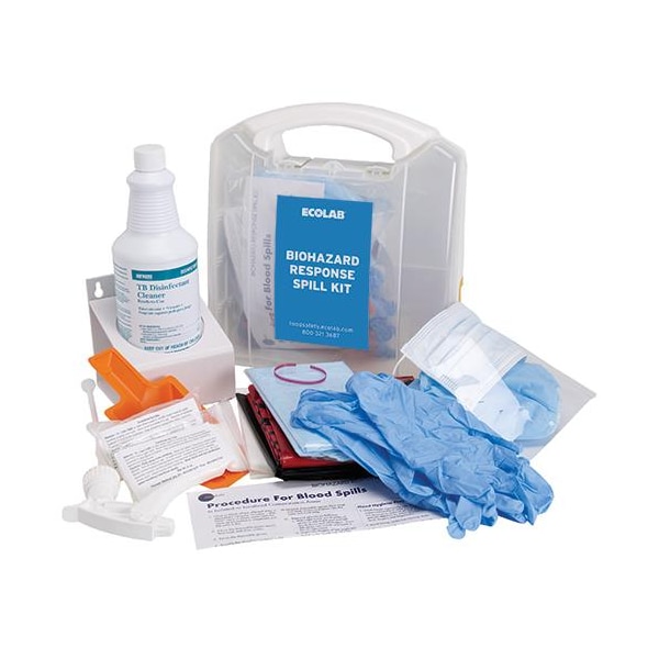 Ecolab Food Safety Biohazard Response Spill Kit 502589111 Zoro